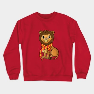 Lion Mascot Crewneck Sweatshirt